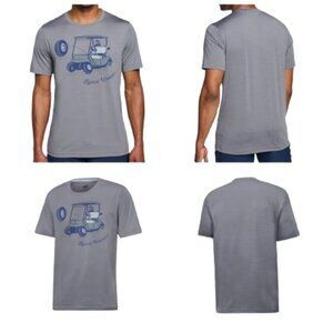 Puma Gray CLOUDSPUN Typical Weekend Performance Golf Cart T-Shirt XXL